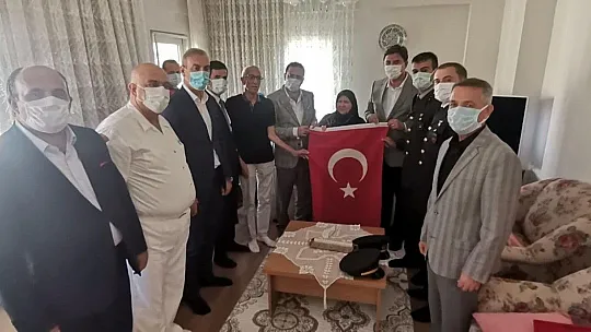 Kaymakamdan Şehit Ve Gazi Ailelerine Bayram Ziyareti