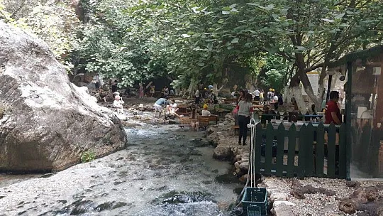 Yağmurlu havada Saklıkent gezisi
