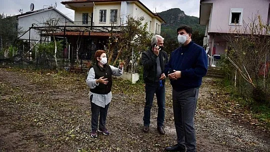 Başkan Karaca afet bölgesinde incelemelerde bulundu