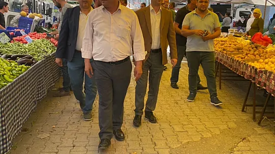 Cumhur İttifakı İlçe Başkanları Sahada Kol Kola Cumhurbaşkanına Destek İstedi