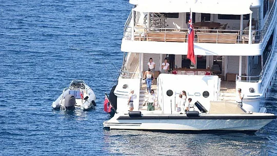 Abramoviç'in Bodrum sefası sürüyor