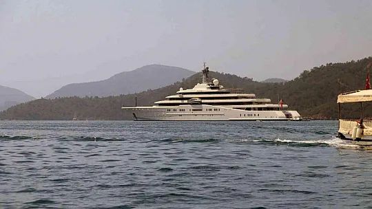 Abramovich'in 'Eclipse' yatı Göcek'e demir attı