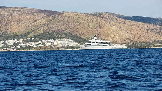 Abromoviç'in milyon dolarlık yatı Bodrum'a demirledi