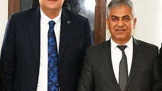 Pazarcılar Odası Başkanı Hıra, Karaca'yı ziyaret etti