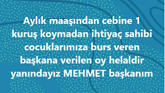 Soydemir'e destek büyük