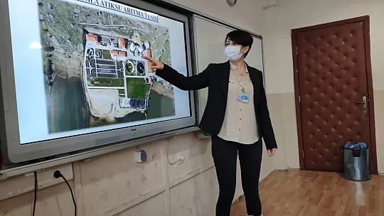 Ortaokul öğrencilerine suyun döngüsü anlatıldı