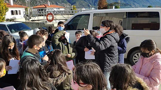 Ortaokul öğrencilerine suyun döngüsü anlatıldı