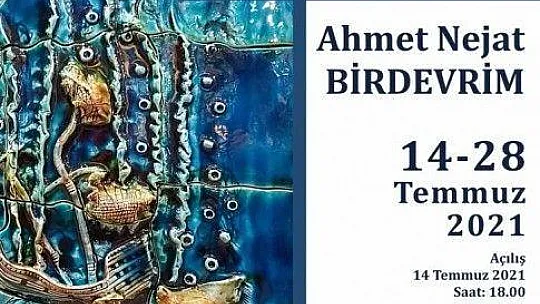 Ahmet Nejat Birdevrim'den 'Seramikte 43 Yıl' Sergisi