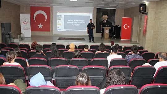 Muğla İl Müdürlüğü personellerine yangın eğitimi verdi