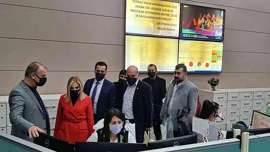 Ak Parti Muğla Milletvekili Gökcan, yeni yıla 112 Acil Çağrı Merkezi'nde girdi