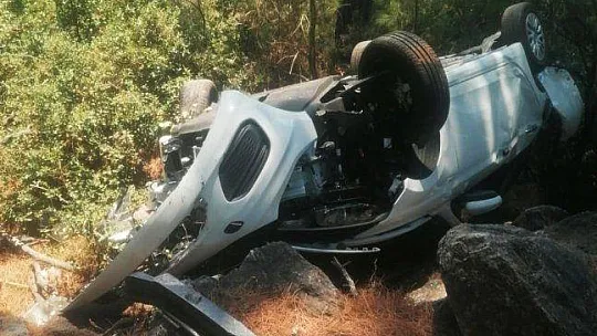 Akbük yolunda kaza: 3 yaralı