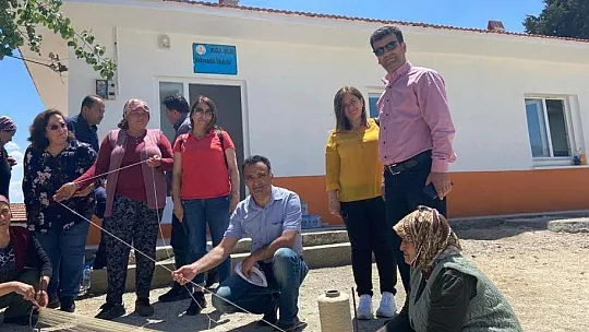 Akkovanlık İlkokulu Milas Halısı Dokuma ve Eğitim Merkezi'ne dönüştürüldü