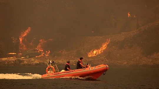 Alevler Çökertme koyuna dayandı