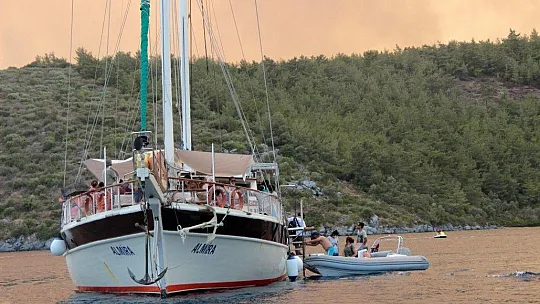 Alevler Çökertme koyuna dayandı