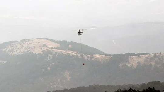 Alevler TRT vericilerine 500 metre yaklaştı