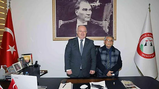 Ali Fuat Özge'den Başkan Gümüş'e teşekkür ziyareti