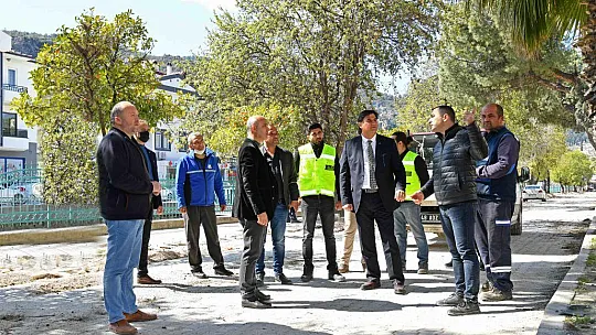 Karaca, 'Altyapı biten bölgelerde  BSK sıcak asfalt çalışmasına başlayacağız'