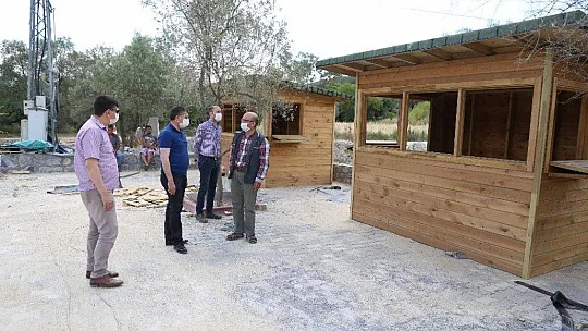Antik kentin satış reyonları hazır