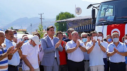 Fethiye Belediyesi araç filosuna 38 adet yeni araç kattı