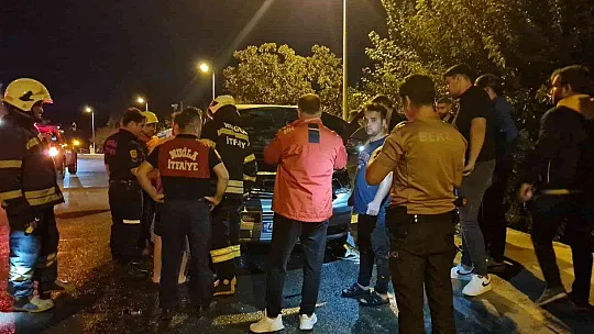 ARAÇLARININ YANDIĞINI GÖRÜNCE SİNİR KRİZİ GEÇİRDİLER