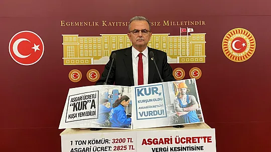 Girgin 'Asgari ücret ortalama ücret oldu!'
