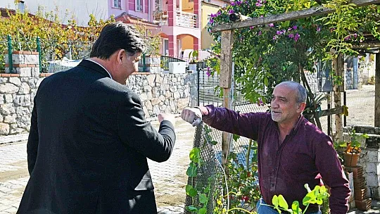 Karaca yol ve altyapı çalışmalarını yerinde inceledi