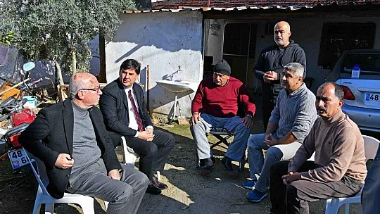 Karaca yol ve altyapı çalışmalarını yerinde inceledi