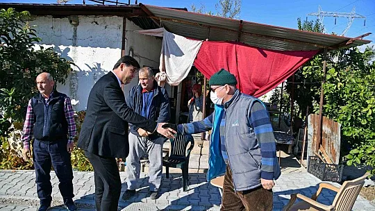 Karaca yol ve altyapı çalışmalarını yerinde inceledi