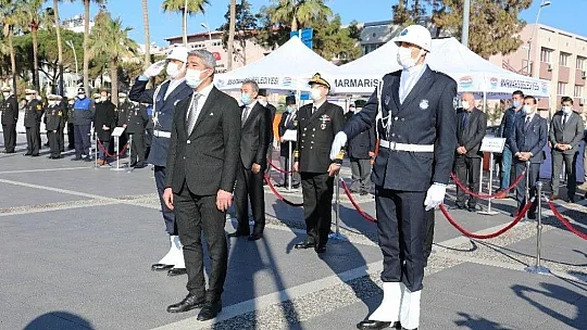 Atatürk'ün Marmaris'e gelişinin 86.yılı törenle kutlandı