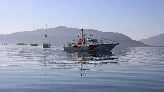 Atatürk'ün Marmaris'e gelişinin 86.yılı törenle kutlandı