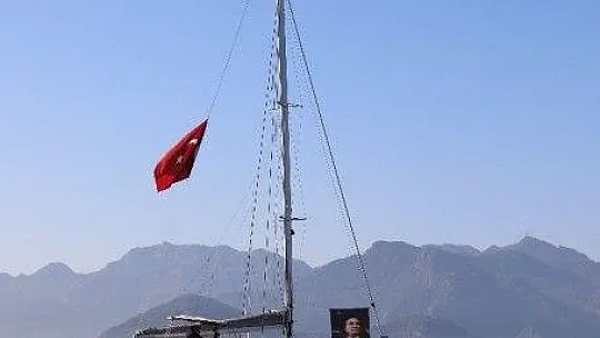 Atatürk'ün Marmaris'e gelişinin 86.yılı törenle kutlandı
