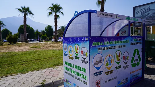 80 adet Ambalaj Atığı Biriktirme Konteynerleri daha koyuldu