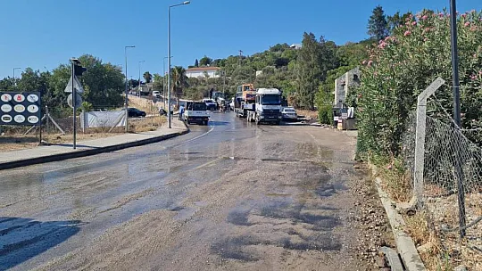 Ana İsale Hattı Patladı