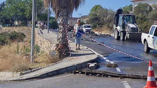 Ana İsale Hattı Patladı