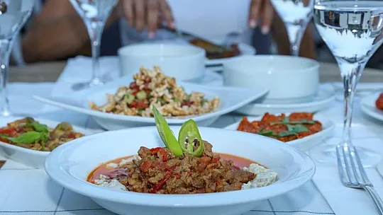 Antep'in dünyaca ünlü lezzetleri Bodrum'da