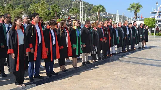 Fethiye'de yeni adli yıl törenle başladı