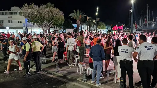 Bodrum'da şampiyonluk coşkusu
