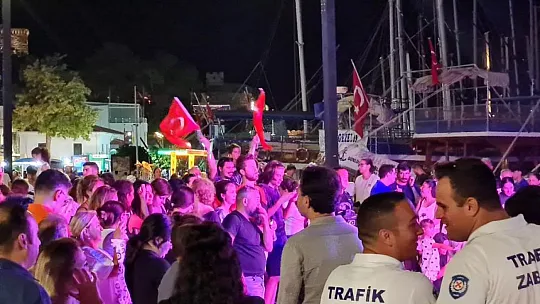 Bodrum'da şampiyonluk coşkusu