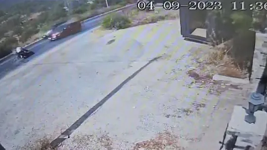 Muhtar, feci kazada yaşamını yitirdi