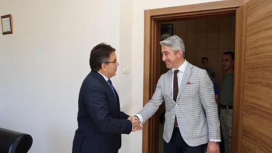 Başkan Oktay, Kaymakam Kaya ile görüştü