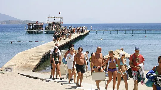 Muğla'ya gelen turist sayısında yüzde 15 artış