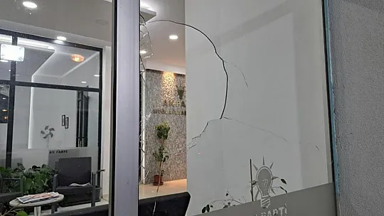 Muğla AK Parti İl Başkanlığı'na yapılan taşlı saldırı sonrası açıklama yapıldı