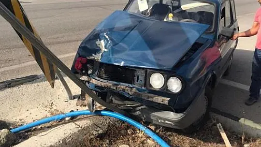 Fethiye'de trafik kazası, 2 yaralı