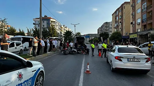 Motosikletler çarpıştı, 2 yaralı