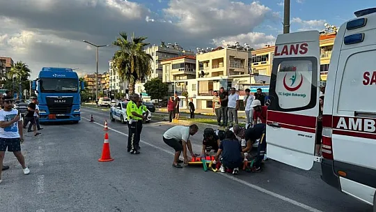 Motosikletler çarpıştı, 2 yaralı