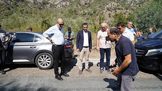 Cumhurbaşkanlığı Bisiklet Turu Güzargahında İnceleme