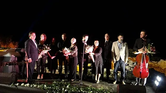 Amos Antik Kenti'nde  Cumhuriyet'in 100. yılına özel konser