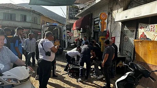 Kazada motosiklet sürücüsü yaralandı