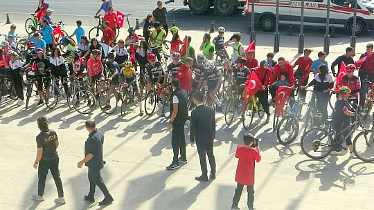 100. Yıl dolayısı ile bisiklet turu düzenlendi