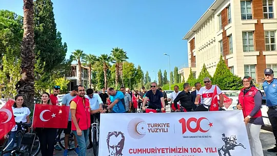 Kutlama etkinlikleri  Bisiklet Turu ile devam ediyor